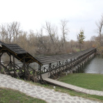 Najdlhší riečny drevený most v Európe / Kolárovo