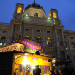 Vianočné trhy na Námestí Márie Terézie, Viedeň 2014