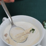 Jemná krémová polievka z údených rýb (Reštaurácia v 7 nebi / Jelka)