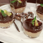 Kokosovo-mliečna ryža s čokoládovo-limetkovým ganache (Stretnutie foodblogerov 2012)